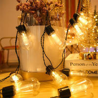 Luces De Cadena Solar LED Para Exterior Decoración De Navidad IP65 Impermeables S14 Guirnalda De Fiestas Para Jardín - details 0