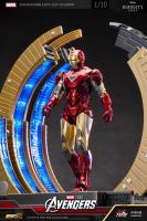 Figura De Acción Iron Man 1:10 ZD Toys Mark3 Tony Stark Armadura De Guerra 18cm Juguete De Colección Para Adolescentes Y Adultos - details 44