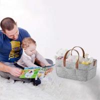 Bolsa Compra de Fieltro con Compartimentos, Bolsa Compra Cesta de la Compra de Fieltro Plegable y VersáTil Bolsa para Botellas para Compras, Picnic, Leña, Juguetes - details 3