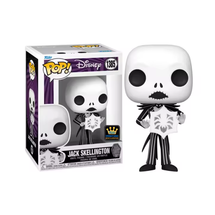Funko Pop Jack Skellington Specialty Series Exclusive Pesadilla antes de Navidad 1385 Disney     Figura - 1