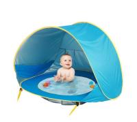 Baby Beach Tent with Pool 2025 Upgrade Easy Fold Up Pop Up Unique Ocean World - details 0