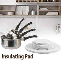 24PCS Almohadillas De Protección Para Platos Y Tazas De Terciopelo Anti-fricción Divisores De Alimentos Para Armado Ecológico Y Clásico - details 0