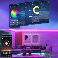 Tiras LED RGB5050 Flexibles 5V USB Control Remoto Bluetooth Para Decoración De Habitaciones Y Luz Trasera Del Televisor - details 2