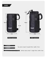 Bolsa De Bicicleta Rhinowalk Portabotellas Aislada Para MTB Accesorios De Manillar De Bicicleta Bolsa De Almacenamiento De Agua Para Ciclismo 2pcs - details 12