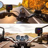 KOSO Medidor De Temperatura Y Voltaje Para Motocicleta Con Cargador USB 3 En 1 Pantalla LCD Digital Impermeable Para Teléfono Móvil - details 0