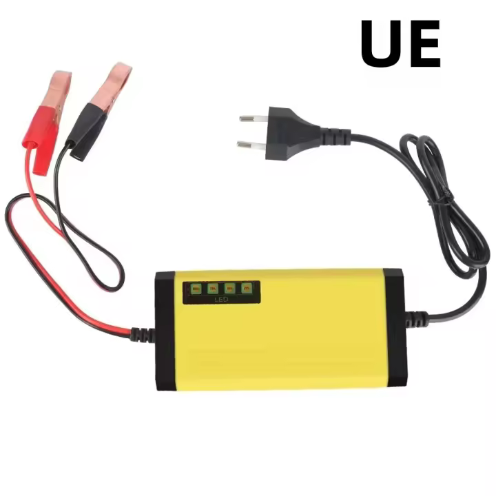 Cargador De Batería De Coche 12V 2A Reparación Pulsada Potencia 220V LED Pantalla Para Baterías De Agua Y Secas Moto Y Camión - 1