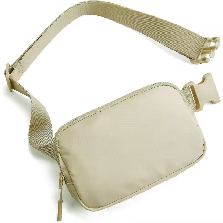 Riñonera Con 2 bolsos con Cremallera para Mujer, Bolso de pecho, Cruzado al Aire Libre, Correa ajustable, informal, de viaje, 2024 - 1