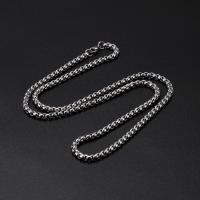 Collar De Moda Skyrim 60cm Cadenas Largas De Acero Inoxidable 2-4mm Gruesas Joyería Regalo Para Hombres Y Mujeres - details 7