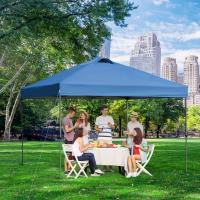 Gazebo Aximadamente 3x3m, Impermeable Estable Resistente al Frío Pop-up Gazebo plegable, Protección UV, Tienda de Fiesta plegable, Tienda de Jardín with Bolsa, gazebo de Jardín para Jardín de Camping, azul - details 0