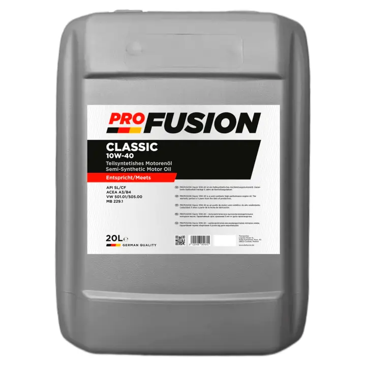 ProFusion Aceite para Motores Gasolina y Diésel - Lubricante para Coche 10w40 20L - 1