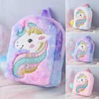 Mochila De Niñas Con Diseño De Unicornio Y Tie-Dye De Gran Capacidad Para Escuela Con Cierre De Cremallera Mochila Suave Con Manija Y Hombros Ajustables - details 2