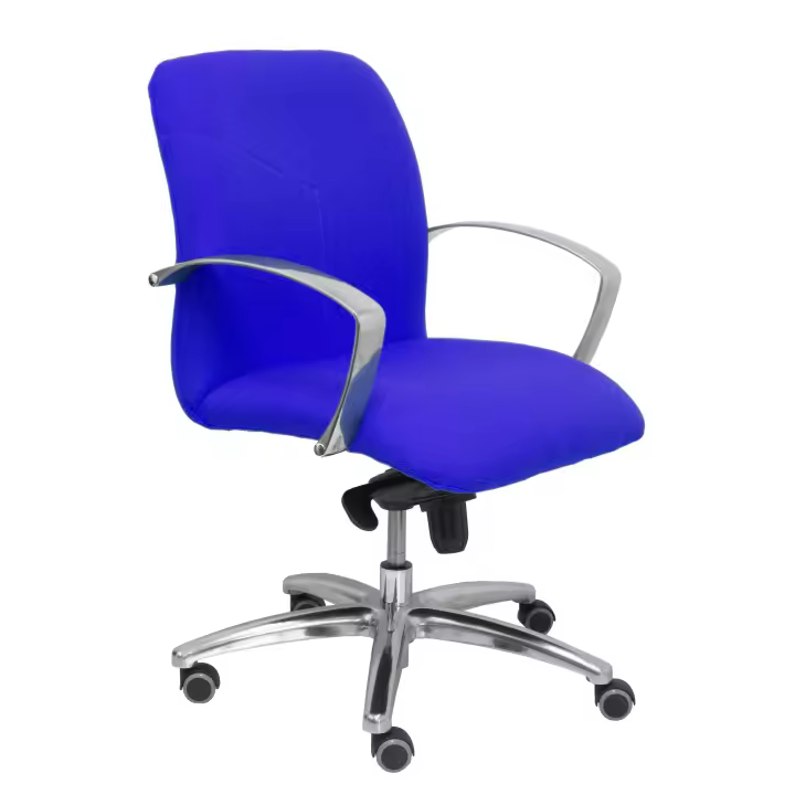 Piqueras Y Crespo Sillón Ergonómico Regulable en Altura con Mecanismo Basculante y Brazos de Aluminio - 1