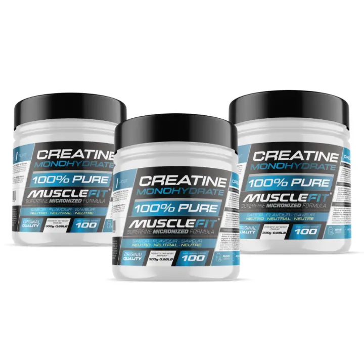 Pack 3 Creatina Monohidrato Micronizada - MuscleFit │Pack Súper Ahorro │MuscleCult - 1