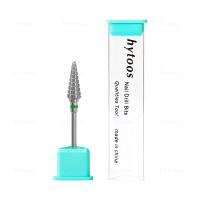 HYTOOS Bits De Taladro Para Uñas Cono Doble 15mm Taper Carburo Herramienta De Limpieza De Cutícula Y Eliminación De Gel Suave - details 7