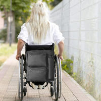 Bolsa De Almacenamiento Multifuncional Impermeable Para Silla De Ruedas Y Móvil Scooter Grande Bolsa De Transporte Para Discapacitados - details 4