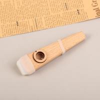 1Pc Flauta De Madera Kazoo Fácil De Aprender Y Jugar Para Principiantes Instrumento De Accompagnement Simple - details 11