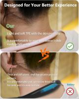 Luz De Lectura Para El Cuello Luz De Libro Portátil Recargable USB Flexible Y Duradera Iluminación LED Para Lectura En Cama - details 11