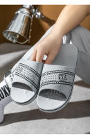 Zapatillas De Baño Para Hombre Verano Antideslizantes Y Antiolor Tamaño Extra Grande Zapatos Para Interior Sencillos Y Confortables - details 13
