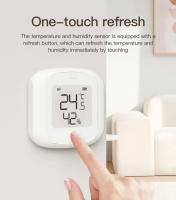 Sensor De Temperatura Y Humedad ZigBee Tuya Con Pantalla LED Control Por Voz Alexa Google Home Para Hogar Inteligente Compatible Con Tuya Y Smart Life - details 3