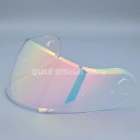 Lente De Visera Neotec 2 CNS-3 Para Casco Shoei Neotec 2 II Antifog Plata Revo Rojo Universal Uso Día Y Noche - details 2