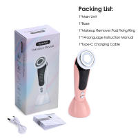 Masajeador Facial EMS Con Terapia De Luz LED Y Vibración Sonica Ion Para Reafirmar La Piel Antiarrugas Dispositivo De Belleza Cuidado De La Piel - details 21
