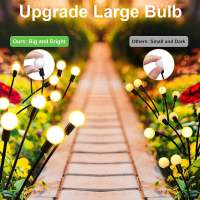 Lámpara De Vuelo De Mosca Solar Para Jardín IP65 Impermeable Con 6/8/10 Cabezas LED Iluminación De Camino Exterior Estrella Solar - details 0