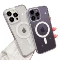 Funda Magnética Oficial Para iPhone Compatible Con Magsafe Translúcida Con Carga Inalámbrica Y Cubierta De Acrílico Compatible Con Modelos 11 12 13 14 15 16 pro Max plus - details 5