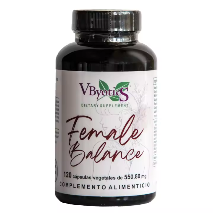 Complemento Alimenticio FEMALE BALANCE 120 VCAPS VBYOTICS - 1