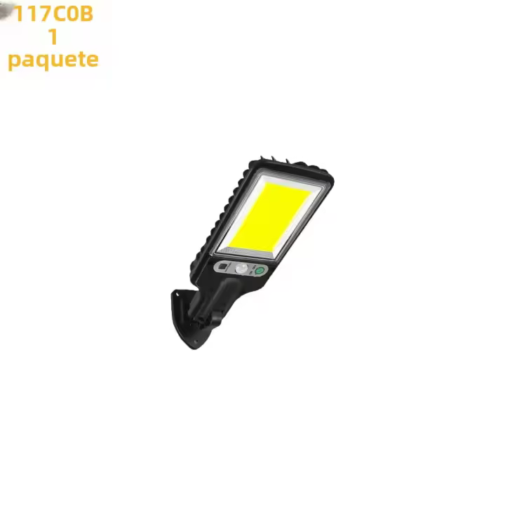Luces De Seguridad LED Con Sensor De Movimiento Solar Para Jardín Alambre De Acero Inoxidable 3 Modos De Iluminación Para Patio Garage - 1