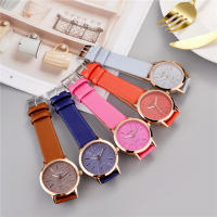 Reloj De Cuarzo Para Mujer En Cuero Moda Casual Con Movimiento De Cuarzo Material De La Correa De Cuero Y Caso De Aleación - details 4