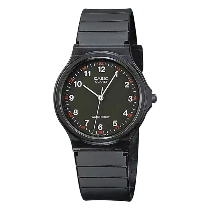 Reloj Casio Unisex Esfera Negra Mq-24-1blleg - 1