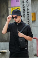 Bolsa De Pecho Para Hombre Moda 2023 Small Male Crossbody En Tela Oxford Japonesa Bolsa De Hombro Diseñadora Para Viaje Deportes - details 6