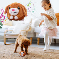 Pelota De Juguete Para Perros Y Gatos Con Dibujos Animados Cerdo Y Perro Peluche Lavable Y Recargable Por USB Bola Saltar Inteligente Para Mascotas - details 7