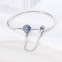 Pulsera De Plata Esterlina 925 Para Mujer Con Encantos De Mariposa Corazón Y Cadena De Serpiente Joyería DIY Clásica Adecuada Para Aniversarios - details 14