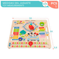 WOOMAX Disney Calendario de madera 30x30x3,5cm - details 5