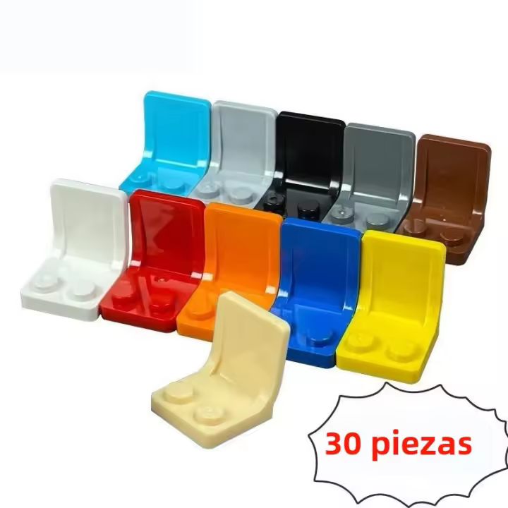 30pcs Piezas De Construcción Compatible Con Silla De Utensilios 2x2 Para Figuras 4079 Bloques DIY Para Niños Regalo - 1