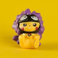 Figuras De Cosplay Pikachu 9 Estilos Caja Sorpresa De Muñecos De Dibujos Animados Decoraciones Para Mesa Regalo De Peluches De Enano - details 2