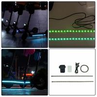 Luz De Seguridad Para Patinete LED Impermeable En Varias Colores Para Xiaomi M365 1s pro Pro2 MI3 Patinete Eléctrico Con Bandeja De Iluminación Flashlight - details 3