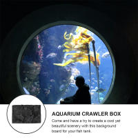 2 Pcs Fondo De Acuario 3D Para Tanque De Peces Y Terrario Adhesivo De PU Decorativo Personalizable Para Reptiles Y Tortugas - details 7