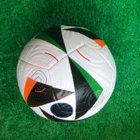 Bola De Fútbol Profesional Tamaño 5 Material PU Cuero Oficial Para Partidos En Práctica Color Negro Para Campo De Grama - details 3