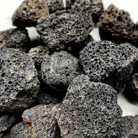 Piedra Volcánica Poreosa Natural 100g/pack Geode Para Terapia Aromática Difusor De Aceites Esenciales Juguete Para Peces Decoración Para Casa Y Jardín - details 1