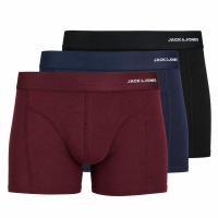 Jack & Jones JACBASIC Bamboo Trunks Pack 3, Calzoncillos Bóxer Cortos, Ropa Interior, Boxer Ajustados de Bambú, Suaves, Elásticos, Transpirables, Cómodos - details 0