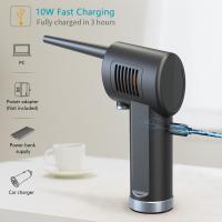 Bomba de aire comprimido, potente plumero eléctrico inalámbrico para la limpieza del ordenador, sin gas. Batería recargable 6000mAh. Potencia de 33000 rpm. Carga rápida 10W - details 1