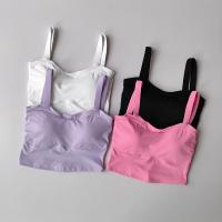 Sudadera Deportiva Para Mujer Transpirable Con Almohadillas Fijas Anti-sudoración Top De Fitness Yoga Brassiere Push up Para Gimnasio Top De Ejercicio - details 1