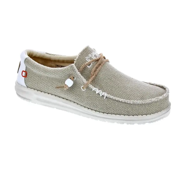 Hey Dude Hombre Mocasines modelo Wally Braided Beige - 1