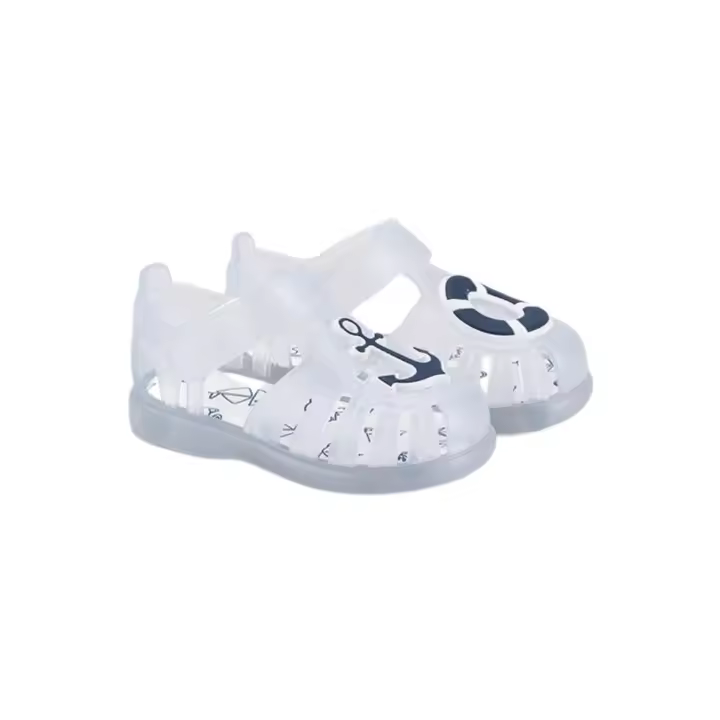 Chanclas Igor Tobby Blanco Marino S10249 - 1