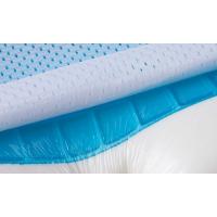 ARISE SHOP-Almohada ortopédica para el cuello, cojín de espuma viscoelástica + almohadilla de Gel, núcleo interno y funda de almohada transpirable, almohada de salud Cervical para enfermería,50X30X10CM - details 3
