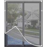 Mosquitera magnética para Ventanas con Malla de Fibra de Vidrio ignífuga, Marco magnético regulable hasta 100 y 150x180 cm x 120 cm, ahuyenta insectos, Moscas, mosquitos y premanica el aire Limpio. - details 0