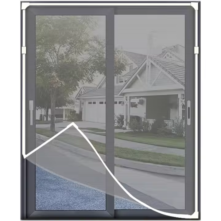 Mosquitera magnética para Ventanas con Malla de Fibra de Vidrio ignífuga, ahuyenta insectos, Moscas, mosquitos y Guarda el aire Limpio, 100*125cm - 1