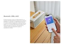 CREATE -  Altavoz portátil con Bluetooth, USB y AUX - SPEAKER RETRO - details 1